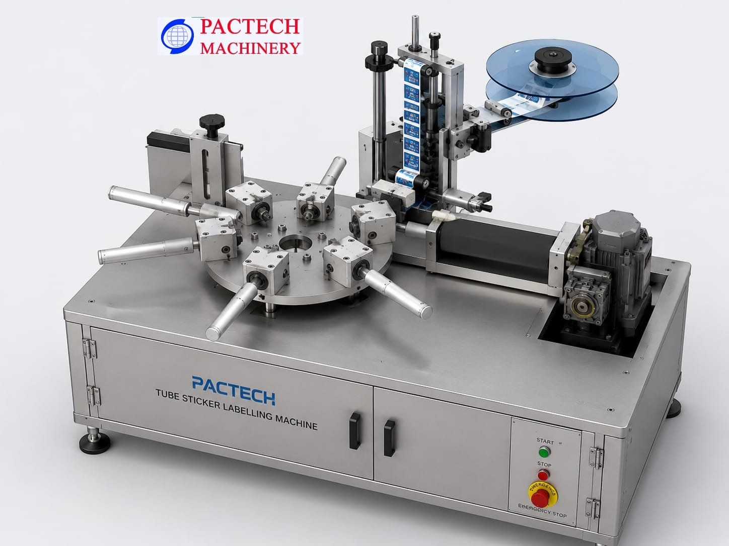Pactech Machinery - Automatic Tube Labelling Machine